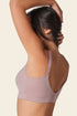Leonisa Mastectomy Pocketed Lace Trim Wireless Bra